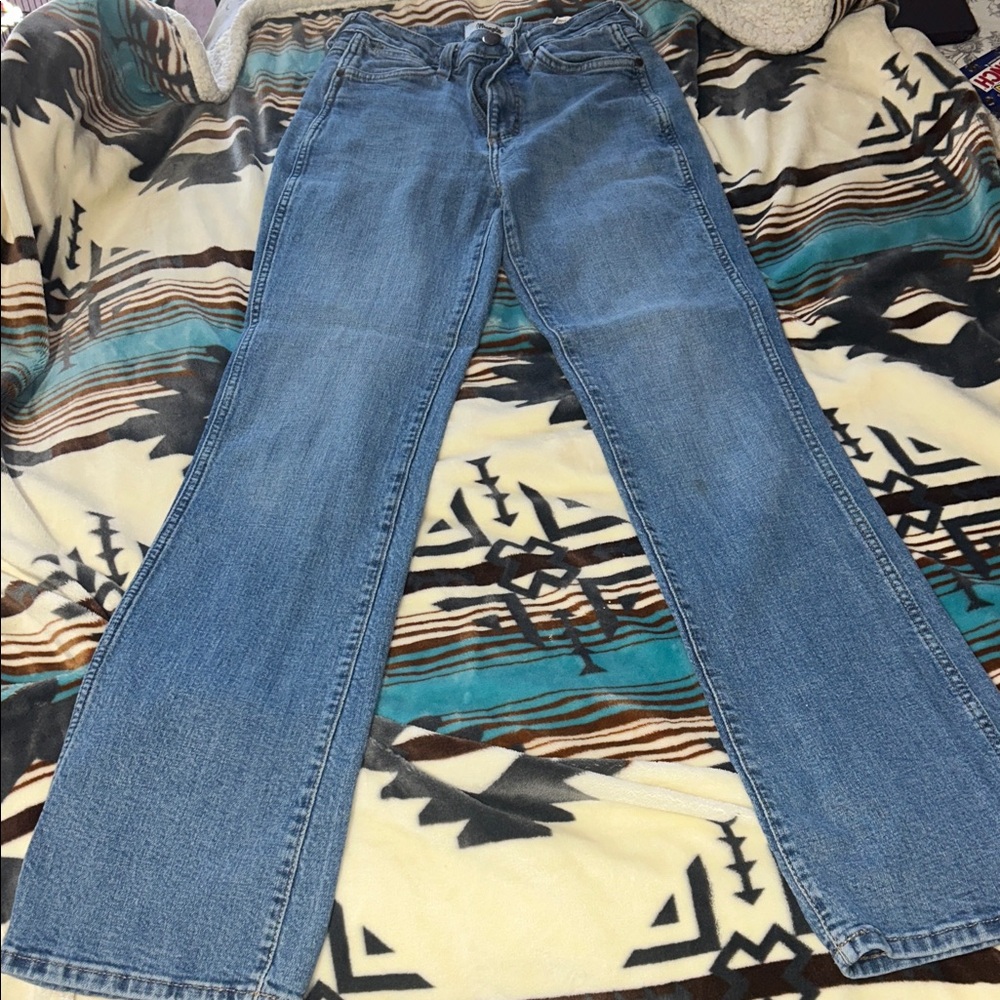 Wrangler Women's Light Blue Flared Jeans